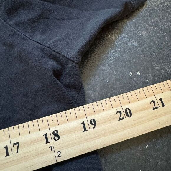 RVCA Men’s Faded Black T-Shirt Camo Graphic Logo Size Medium Standard Fit - Picture 11 of 13